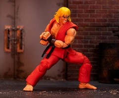 Street Fighter II 6″ Ken Figure Action Figure, Toys for Kids and Adults