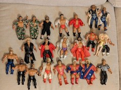 AWA Remco Lot 22 Figures w Accessories – WWF Hasbro LJN Vintage Wrestling