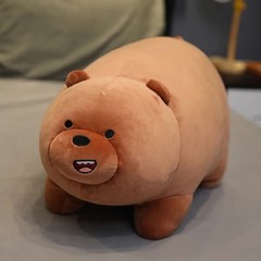 Kawaii We Bare Bears Plush Toys Grizzly Panda Ice Bear We Bare Bears Stuffed Dol