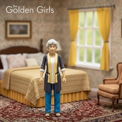 The Golden Girls Dorothy Zbornak 3.75-Inch Retro Action Figure