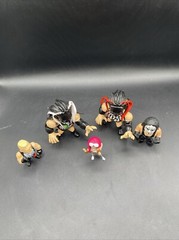 (5) WWE Heavy Metals Die Cast & Plastic Figures 2017 & 2016