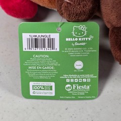Hello Kitty Plush Toy Dressed as Red Panda Bear 6″ By Sanrio New With Tags NWT