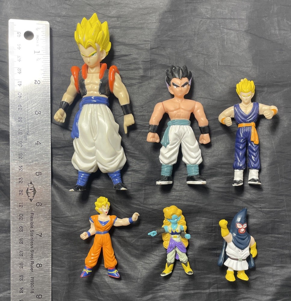 Vintage Dragon Ball Z SS Gogeta Irwin Gohan Goku Gotenks Mighty Mask Zangya 1989