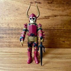 Super7 The Worst Black Falcon Original Brown & Red Color ReAction Figure Wave 1