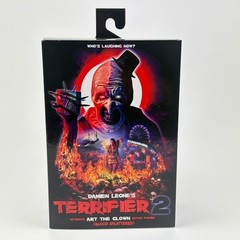 NECA Terrifier 2 Ultimate Art the Clown Blood Splattered Action Figure Horror