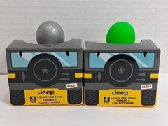 (2)Jeep Branded 2″ Ducks in Paper Jeep 4×4 Box Series 1 New You Pick The Color