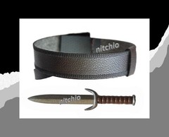 Mezco One:12 Conan The Barbarian War Paint – FAUX LEATHER BELT & DAGGER 1/12