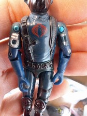 G.I. Joe Cobra Soldier The Enemy 1983 Swivel Arm 3.75″ ARAH Trooper Complete