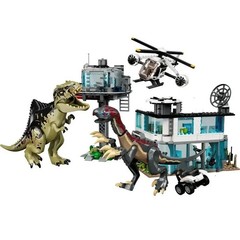 Dinosaur Park 76949 Giganotosaurus & Therizinosaurus Attack Base Building Blocks