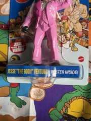 WWE Superstars LJN Jesse Ventura Exclusive Blue Card Retro SERIES 2 In Hand