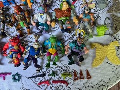 Teenage Mutant Ninja Turtles TMNT Vintage Figures Weapons Lot