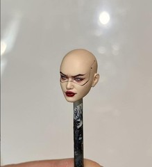1:6 1:12 1:18 Female Punk Moon Girl Head Sculpt For 6″ 12″ Action Figure Body