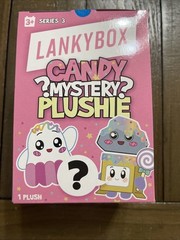 Lankybox Candy Mystery Plushie Series 3 COTTON CANDY THICC SHARK Combined Ship