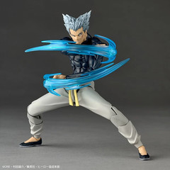 Kaiyodo Revoltech Amazing Yamaguchi Garou One Punch Man Figure w/Bonus In Hand