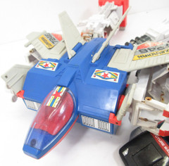 Bandai Gobots Guardian Jet Robot 7246 Parts Lot Vintage 1985 Transforming Toy