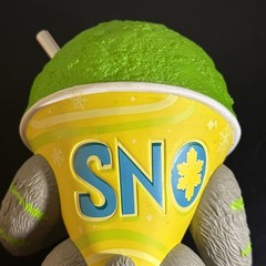 The Abominable Snow Cone Lime Edition Designer Vinyl Figure Jason Limon
