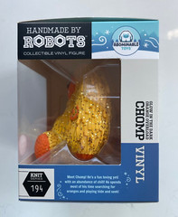 Handmade By Robots Abominable Toys Chomp GITD LE 312 Hobby DB Exc NIB