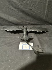 2013 Toothless Wild Night Fury missile fire attack action figure 11″ black tail