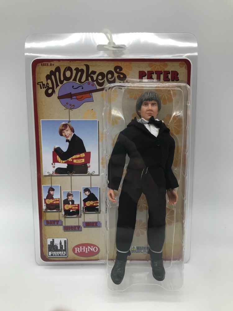 The Monkees 8 Inch Retro Style Action Figures TUXEDO Band Outfit: Peter Tork
