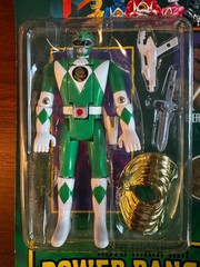 1994 Bandai Mighty Morphin Power Rangers Auto Morphin Green Ranger Tommy MOC