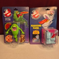 Kenner The Real Ghostbusters Retro Action Figure Lot of 7 Slimer Fearsome Flush