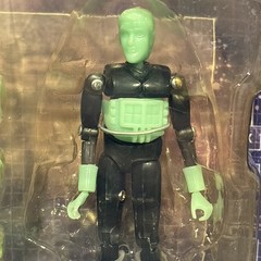Palisades Micronauts Time Traveler Action Figure Green Black 4″ DF Exclusive