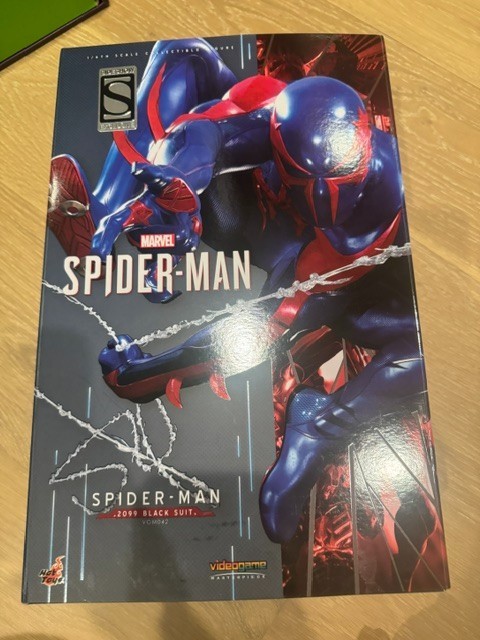 Hot Toys Marvel Spider-Man 2099 Black Suit Collectible Figure (VGM42)