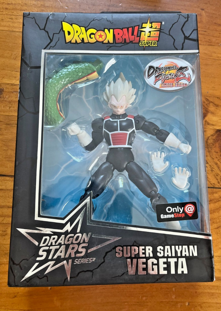 Dragon Stars Bandai Dragon Ball Super Super Saiyan Vegeta Game Stop exclusive