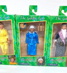 The Golden Girls Doll 7″ inch Set of 4 Figures Dorothy Rose Blanche Sophia NECA