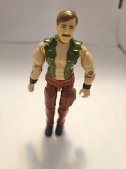 Vintage GI Joe Wild Card V1 1988 Hasbro ARAH Action Figure, No Accessories
