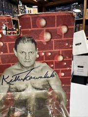 Legends Of Professional Wrestling Bloody Killer Kowalski Autographed Figurine