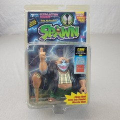 1994 McFarlane Spawn Clown Action Figure Series 1 Special Edition with Comic