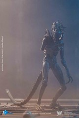 Battle Damage Alien Warrior 1:18 Aliens Action Figure PX Exclusive Hiya Toys