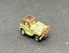 MICRO MACHINES Funrise Military Jeep 4×4 Green Camo Vintage Galoob