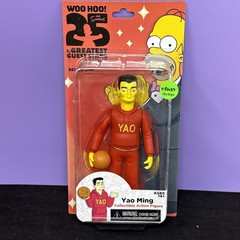 NECA The Simpsons YAO MING 25th Anniversary 5 Inch Action Figure Series 1 New