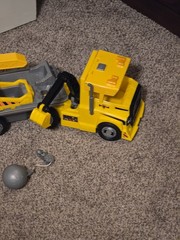 PAW Patrol Big Truck Pups Rubble X-Treme Truck 2-in-1 Transforming Toy Complete