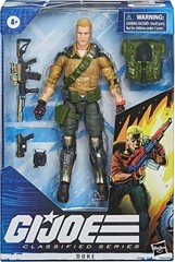 Highly Articulated Duke Action Figure with Accessories
