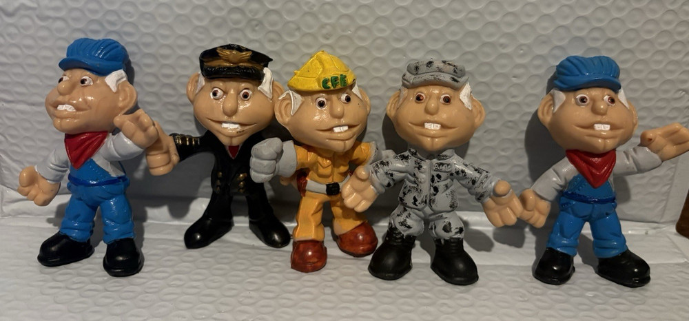 Set 5 AMLO Handmade Figures 4 Inch Mexico President Caricature Collectibles