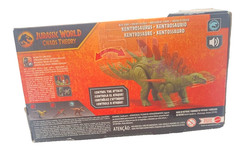 Jurrassic World Chaos Theory Kentrosaurus Dinosaur Wild Roar Ages 4+ New In Box