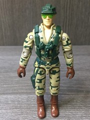 1989 GI JOE RECOIL v1 100% Complete Hasbro ARAH Vintage Figure