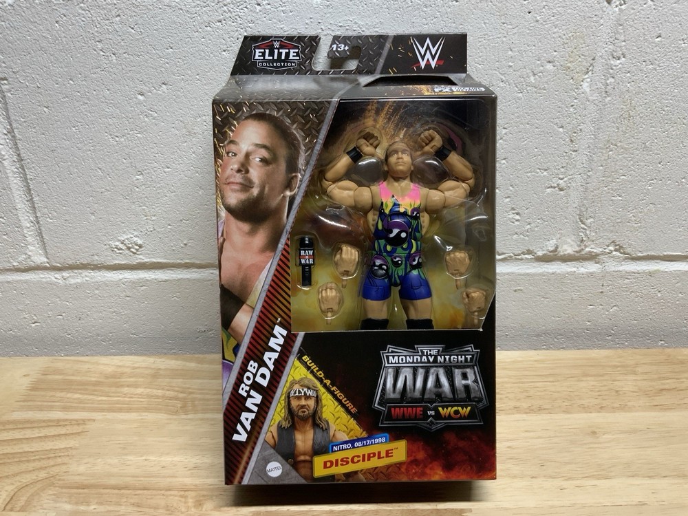 WWE Monday Night War Elite Collection Rob Van Dam Walmart Exclusive Mattel RVD