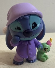 Disney Stitch Friday Night Fun STITCH IN PAJAMAS with SCRUMP Figure NEW *READ*
