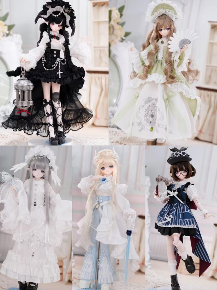 Come4Free Minty Feather Fog Poem 22cm/8.6In Bjd Dressable Action Figure Gift