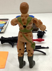 VINTAGE HASBRO GI JOE 1991 RED STAR V1 COMPLETE CARDBACK