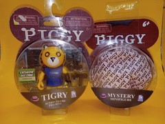 ROBLOX PIGGY Series 1 “TIGRY” & MYSTERY Figures Lot (2) Exclusive DLC Code NEW