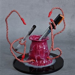 1:12 mucus Super movable tentacle platform Scene Props For 6” Action Figure Toy