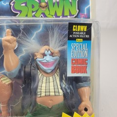 1994 McFarlane Spawn Clown Action Figure Series 1 Special Edition with Comic