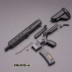1/6 Scale Gun Model Toys HK416 M4 Assault Rifle Weapon 12 Inch Soldier Figure