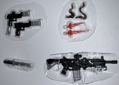 Marvel Legends SHIELD AGENT WEAPON LOT Knife Rifle Effects 6″ Figure Series