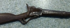 1960’s-70’s Marx Johnny West Geronimo Fighting Eagle Brown Rifle Nice